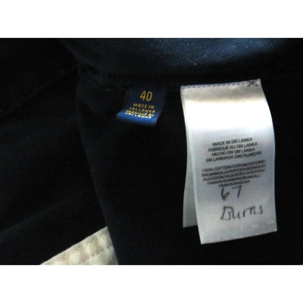 Polo Ralph Lauren Classic Fit Navy Blue Twill 9